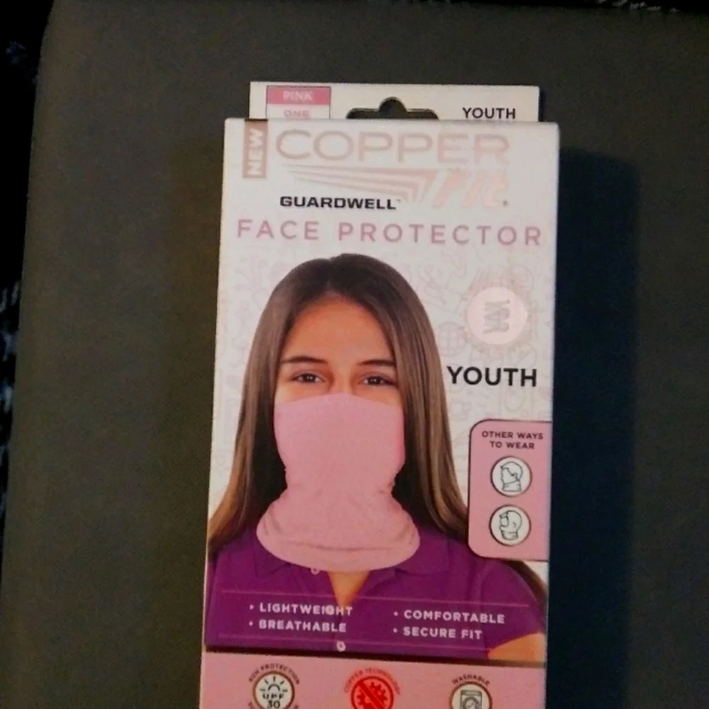 Copper fit girls mask